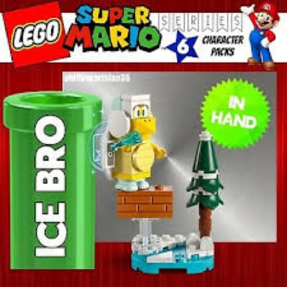 LEGO Super Mario Ice Bro Character (Series 6) sealed bags in original box - Picture 4 of 7